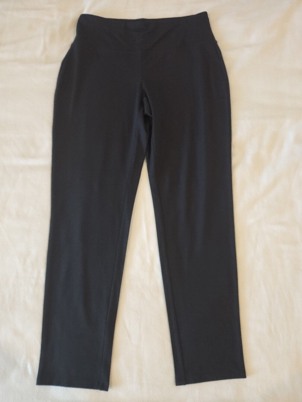 J. Jill | Wearever Collection Smooth Fit Knit Pants Black Small Petite